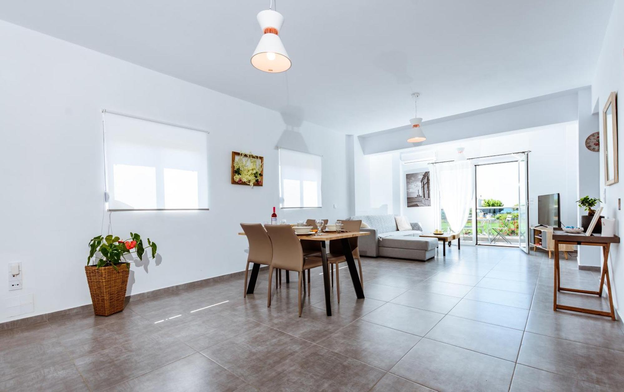 Martimi Apartments - 200M From Drapanias Beach - Pool - Hot Tub - Sauna - Bbq 基萨莫斯 客房 照片