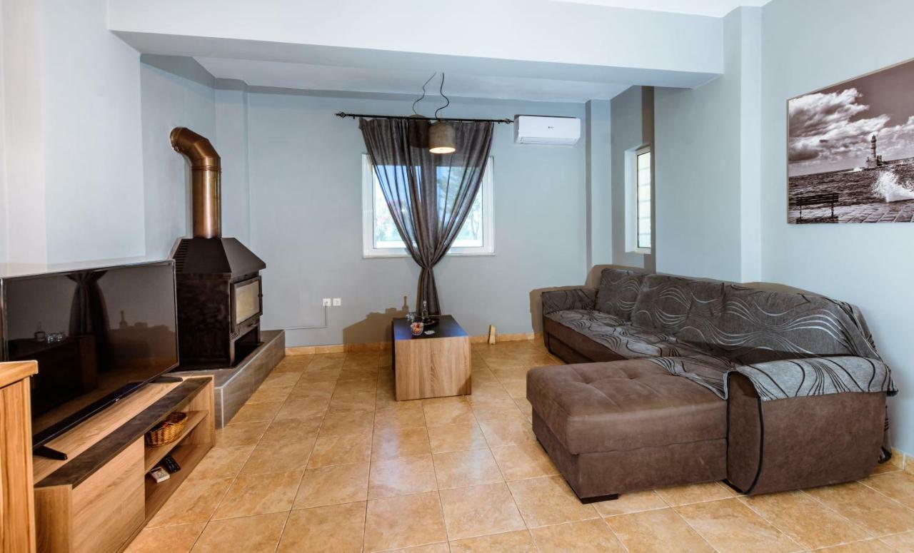 Martimi Apartments - 200M From Drapanias Beach - Pool - Hot Tub - Sauna - Bbq 基萨莫斯 外观 照片