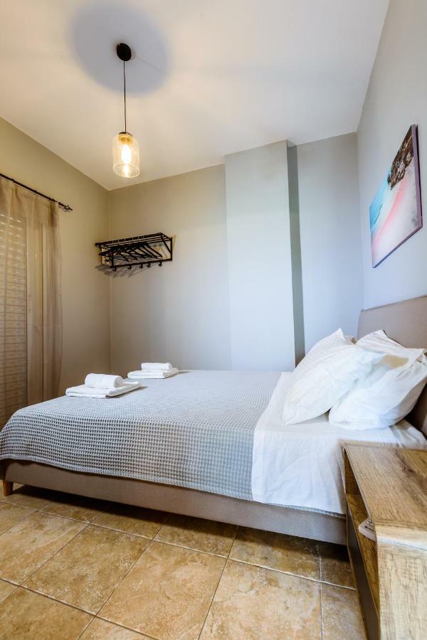 Martimi Apartments - 200M From Drapanias Beach - Pool - Hot Tub - Sauna - Bbq 基萨莫斯 外观 照片