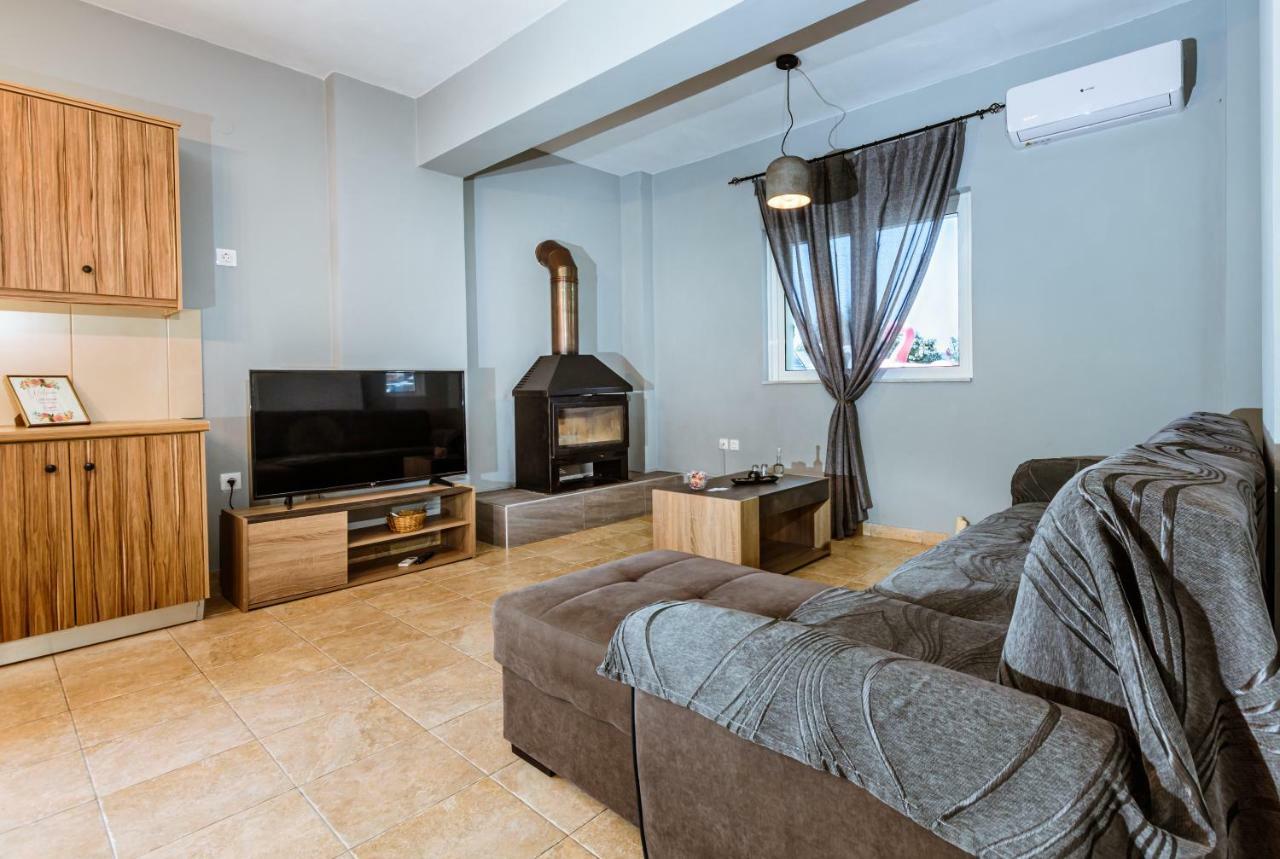Martimi Apartments - 200M From Drapanias Beach - Pool - Hot Tub - Sauna - Bbq 基萨莫斯 外观 照片