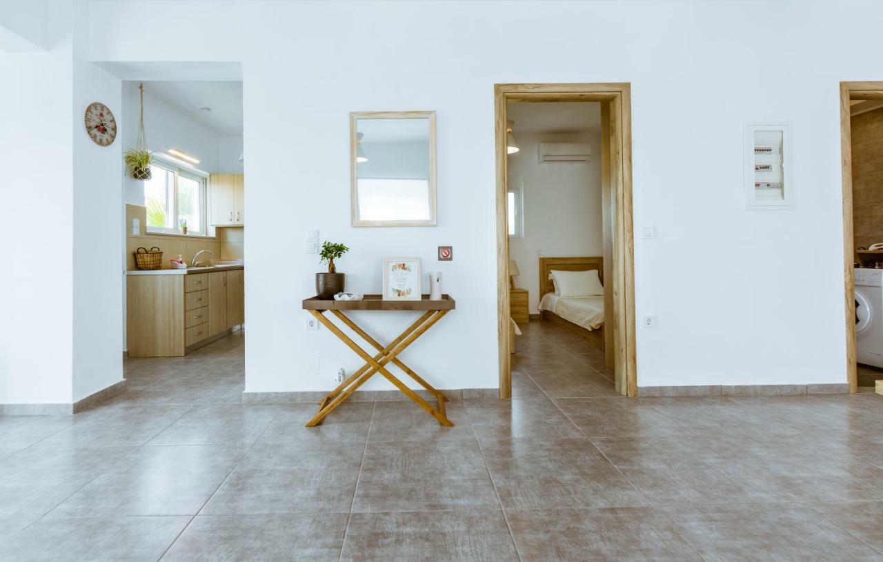 Martimi Apartments - 200M From Drapanias Beach - Pool - Hot Tub - Sauna - Bbq 基萨莫斯 外观 照片