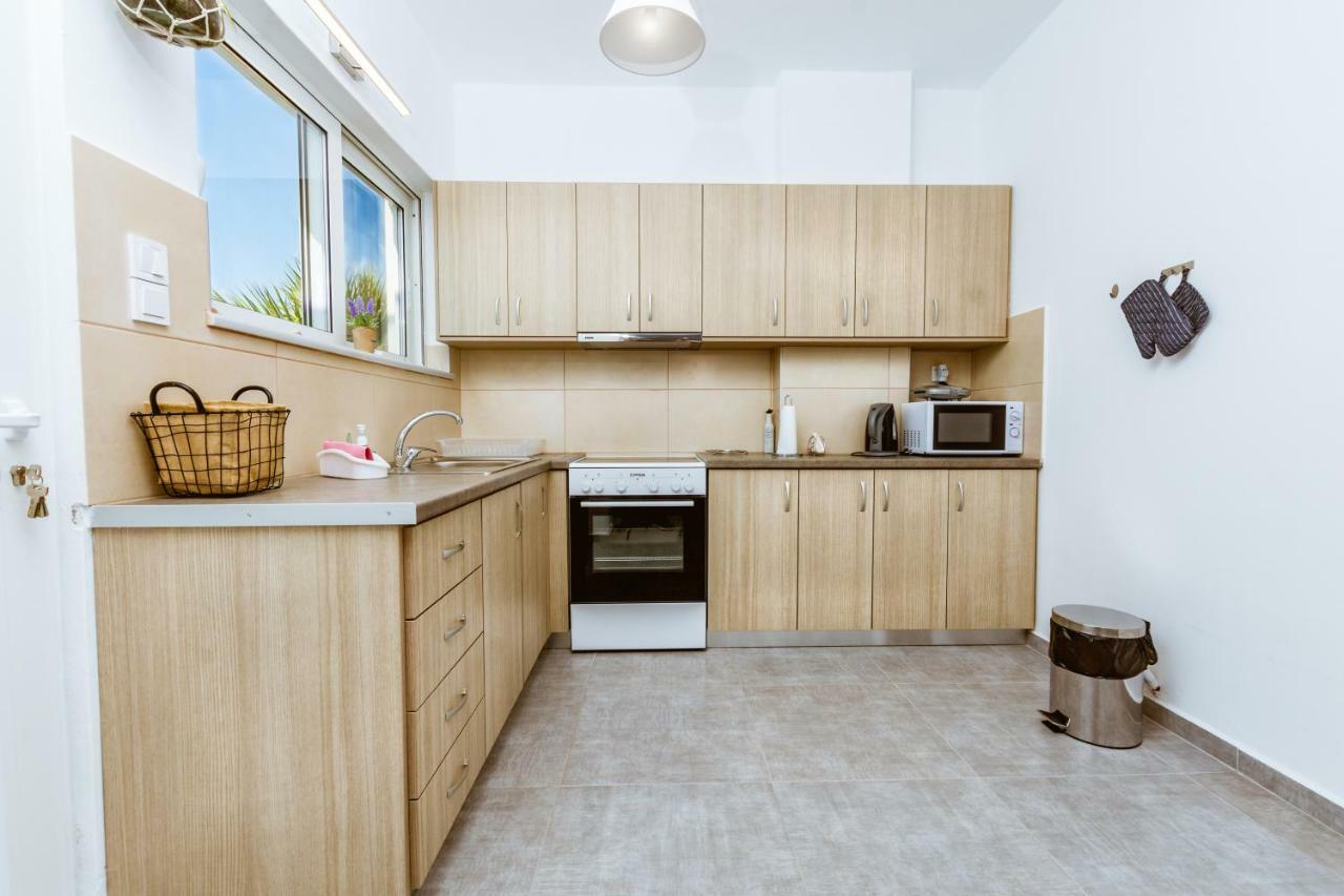 Martimi Apartments - 200M From Drapanias Beach - Pool - Hot Tub - Sauna - Bbq 基萨莫斯 外观 照片