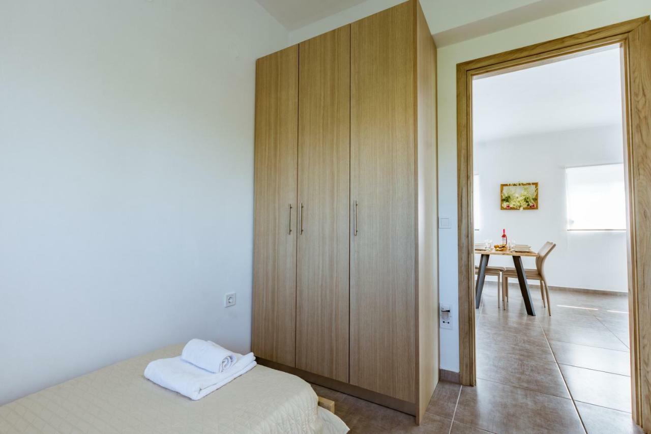 Martimi Apartments - 200M From Drapanias Beach - Pool - Hot Tub - Sauna - Bbq 基萨莫斯 外观 照片